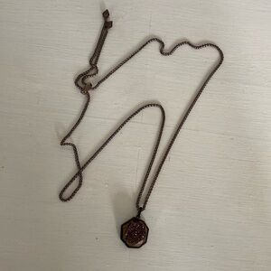 Kendra Scott Lizzie Chocolate Necklace